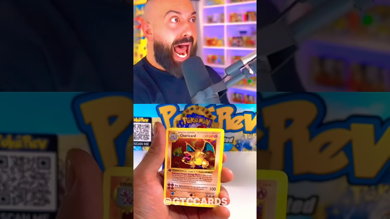 FIRST EDITION CHARIZARD! 💀😱(PokeRev)