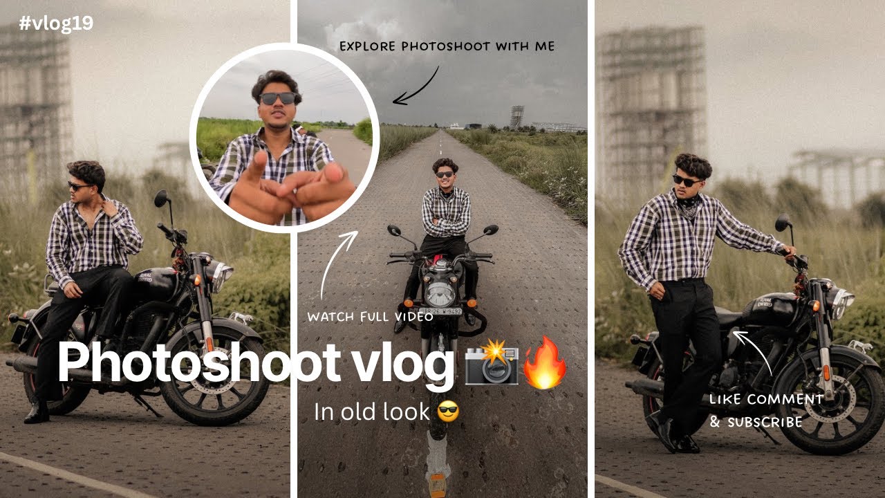 Photoshoot vlog📸🔥|| #vlog19 #trending #photoshoot #pose #editing #oldlook #90s #bts