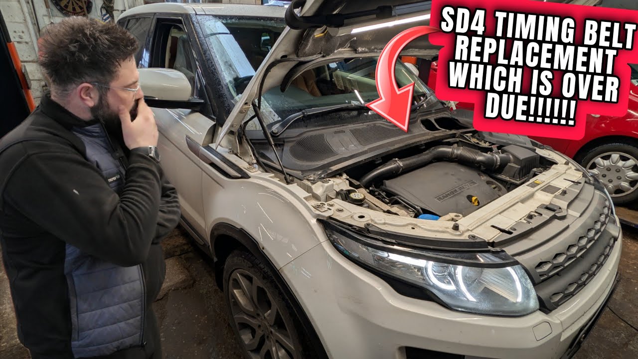 LUCKY CUSTOMER WITH AN OVER DUE TIMING BELT!!! THE ENGINE LANDROVER SHOULD HAVE KEPT 2.2D OF DREAMS 
