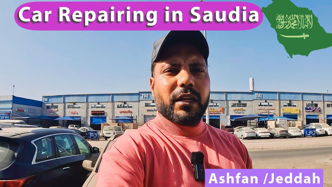 Saudi Arabia Car Workshop Tour | सऊदी में गाड़ियों की सर्विस का तरीका | Desi Musafir 