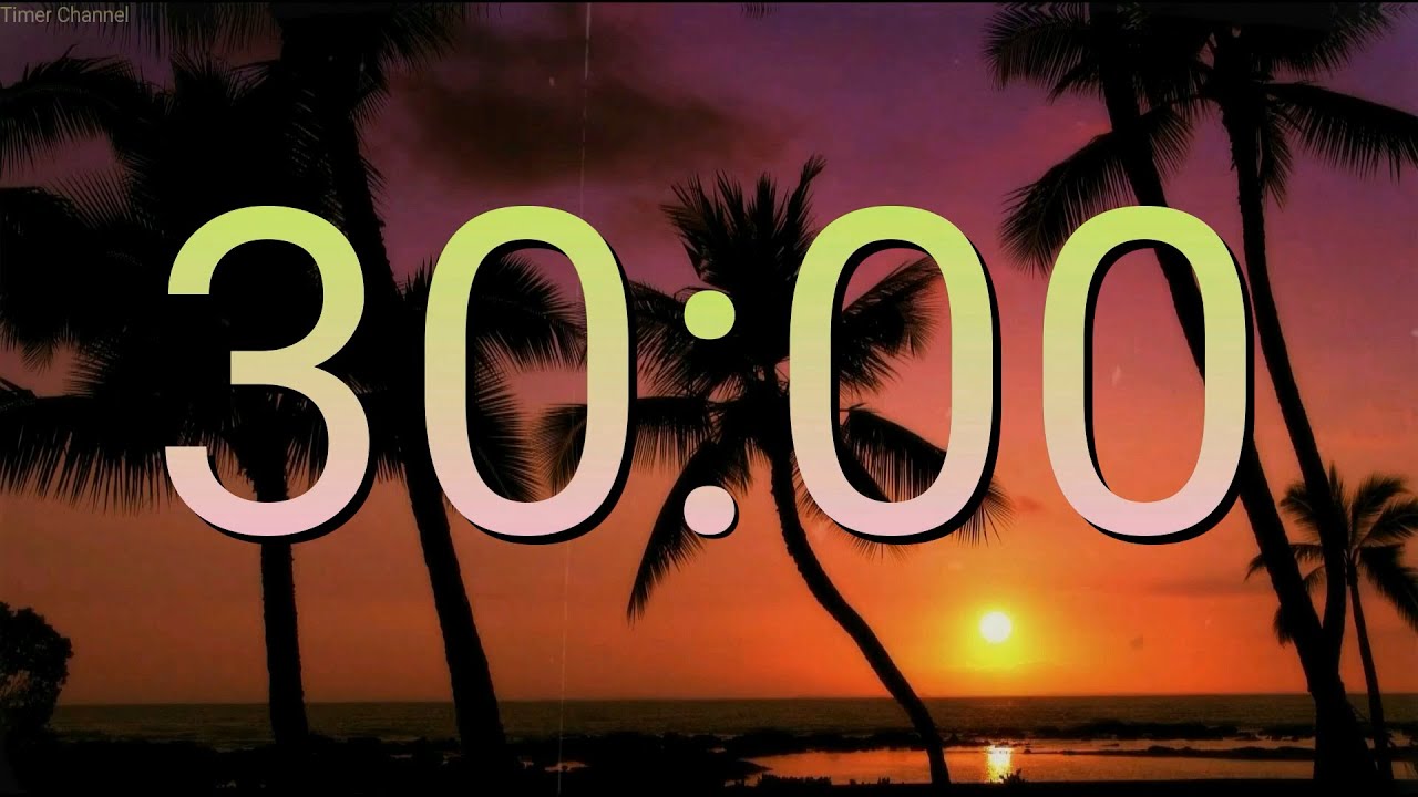 30 Minute Timer with NCS Summer Vibes 2021