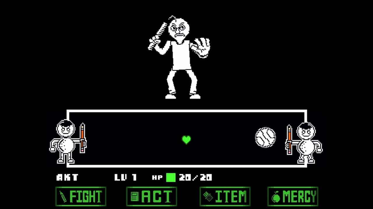 UNDERLEARN Baldi Strikes Back | UNDERTALE Fangame | All ending+Minigames