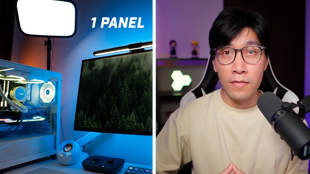 Así ILUMINARÁS Mejor Usando solo UNA Luz de Panel con  ZV-E10