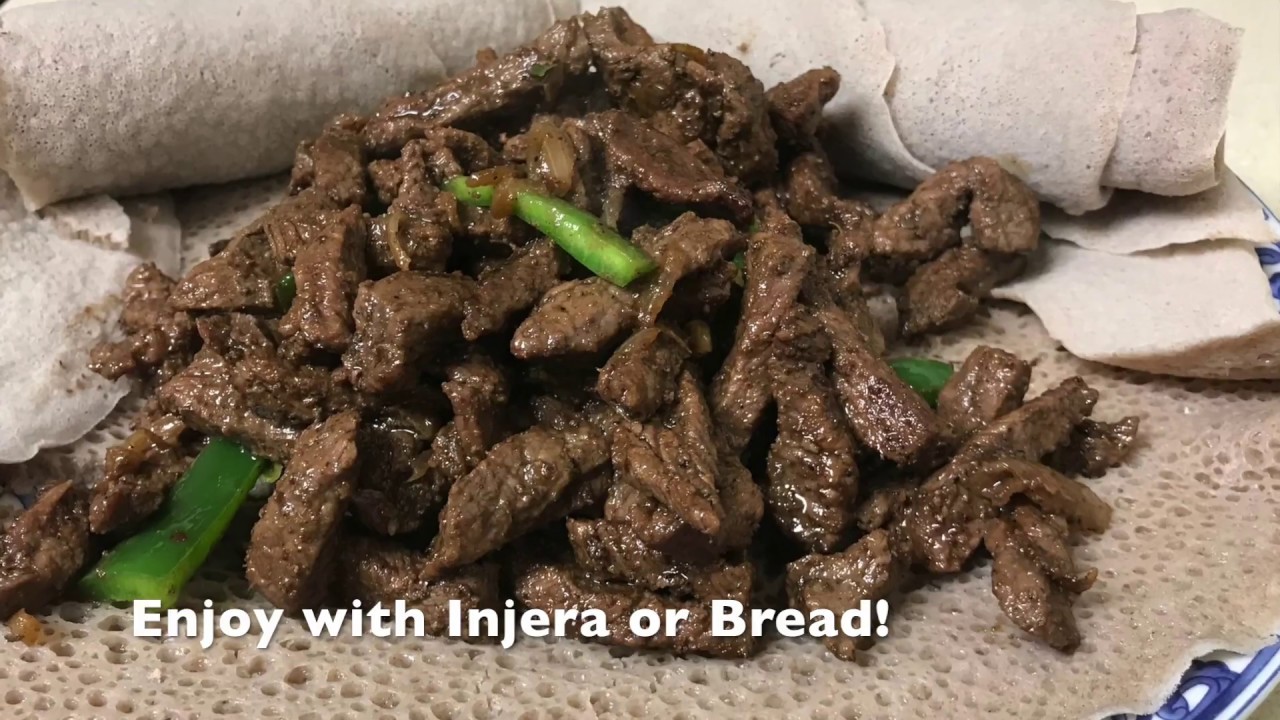 Tibs (Saut&eacute;ed Beef) | Ethiopian/Eritrean Foods BY HabeshChef