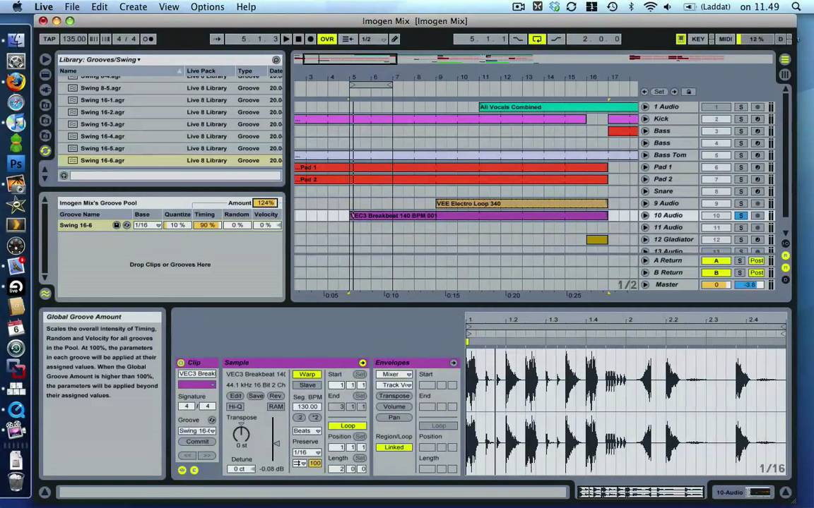 Lesson 010: Global Groove Control in Live 8