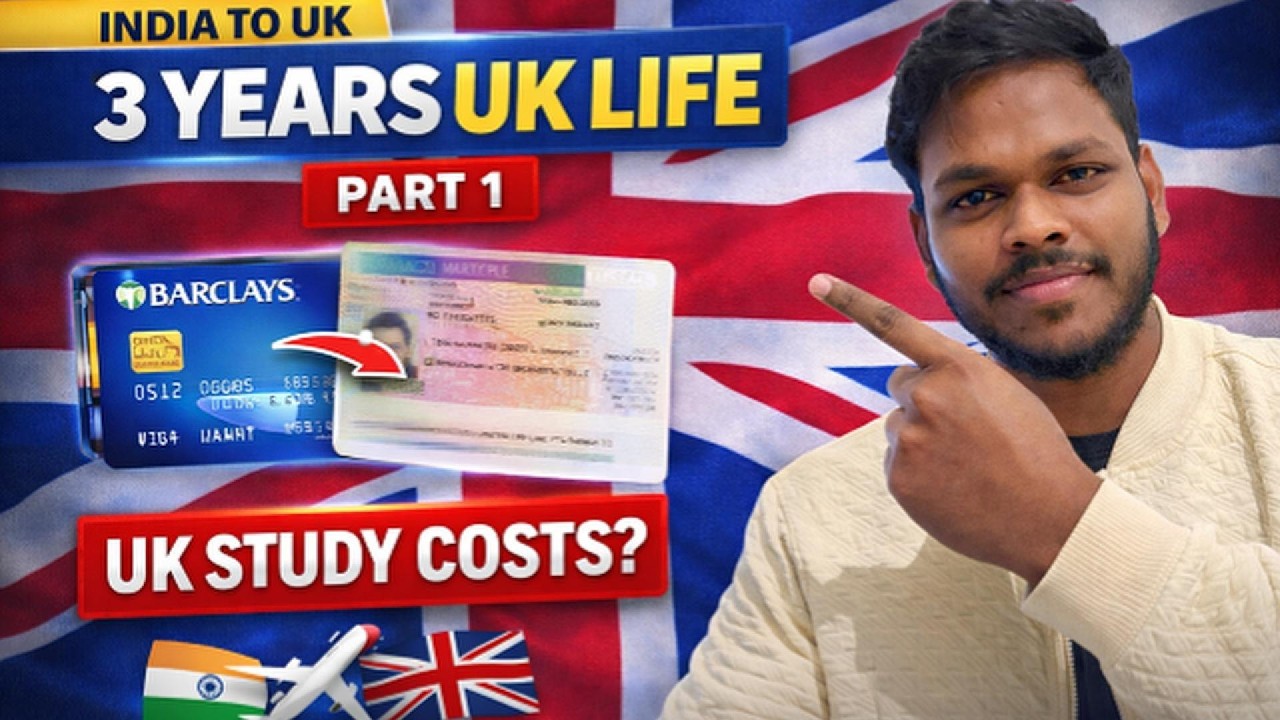 My 3 Year 🇬🇧UK Life Experience | Masters in UK Cost & Process | Part 1 #uk #tamil #vlog  #study