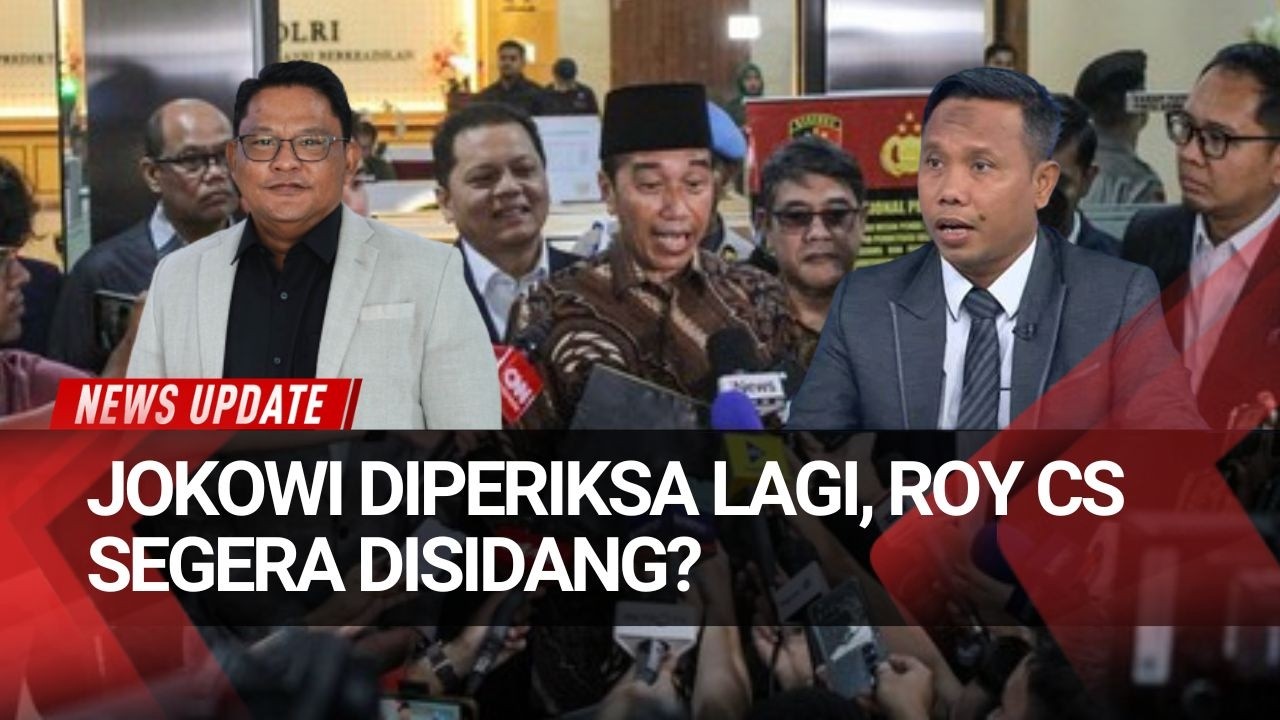Jokowi Diperiksa Lagi, Berkas Roy Suryo CS Segera P21?