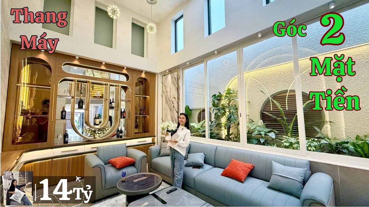 Nhà Đẹp Góc 2 Mặt Tiền Kinh Doanh Có Thang Máy | Full Nội Thất | Trả Là Bán