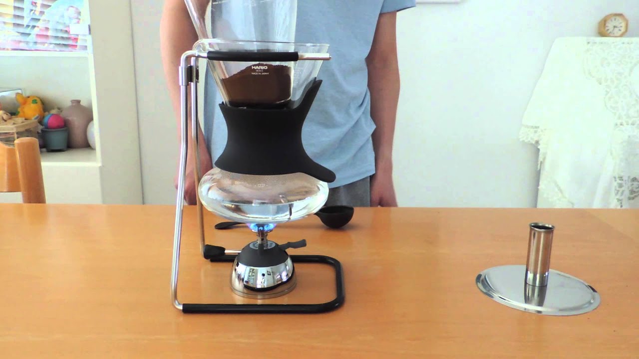 Having fun making coffee-Hario Sommelier