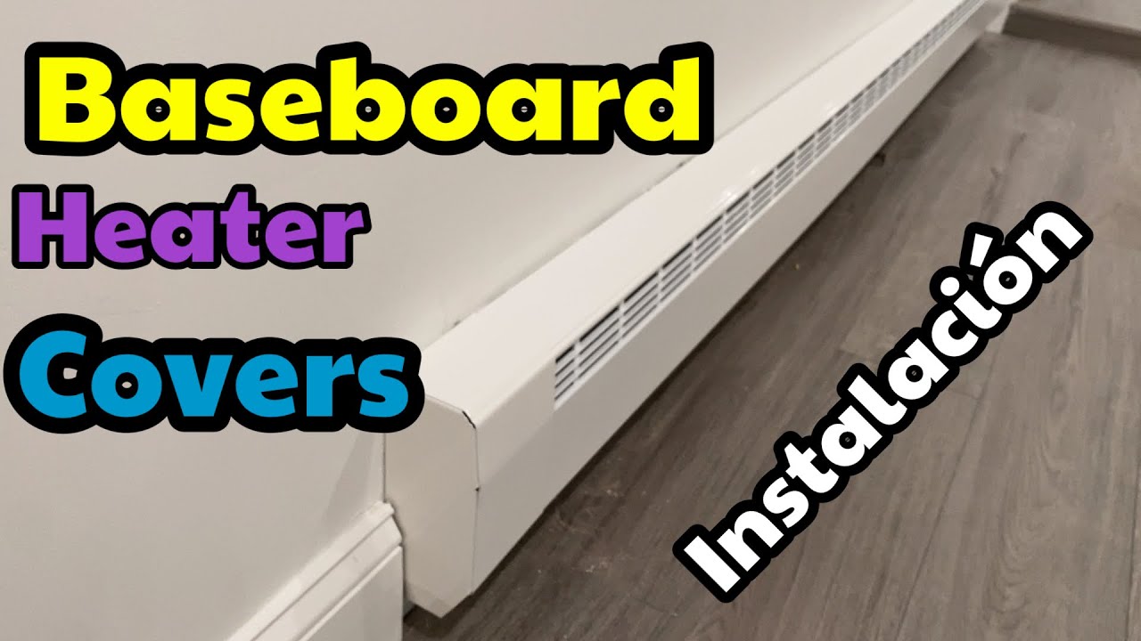 Baseboard heater covers #heat #calefacción #remodelacion