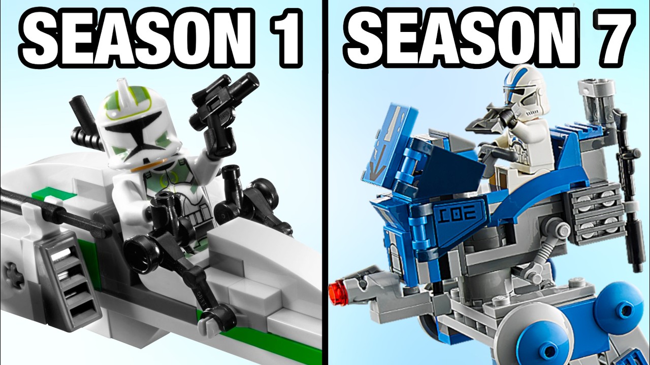 The Best LEGO Star Wars Set From Every Clone Wars Season!
