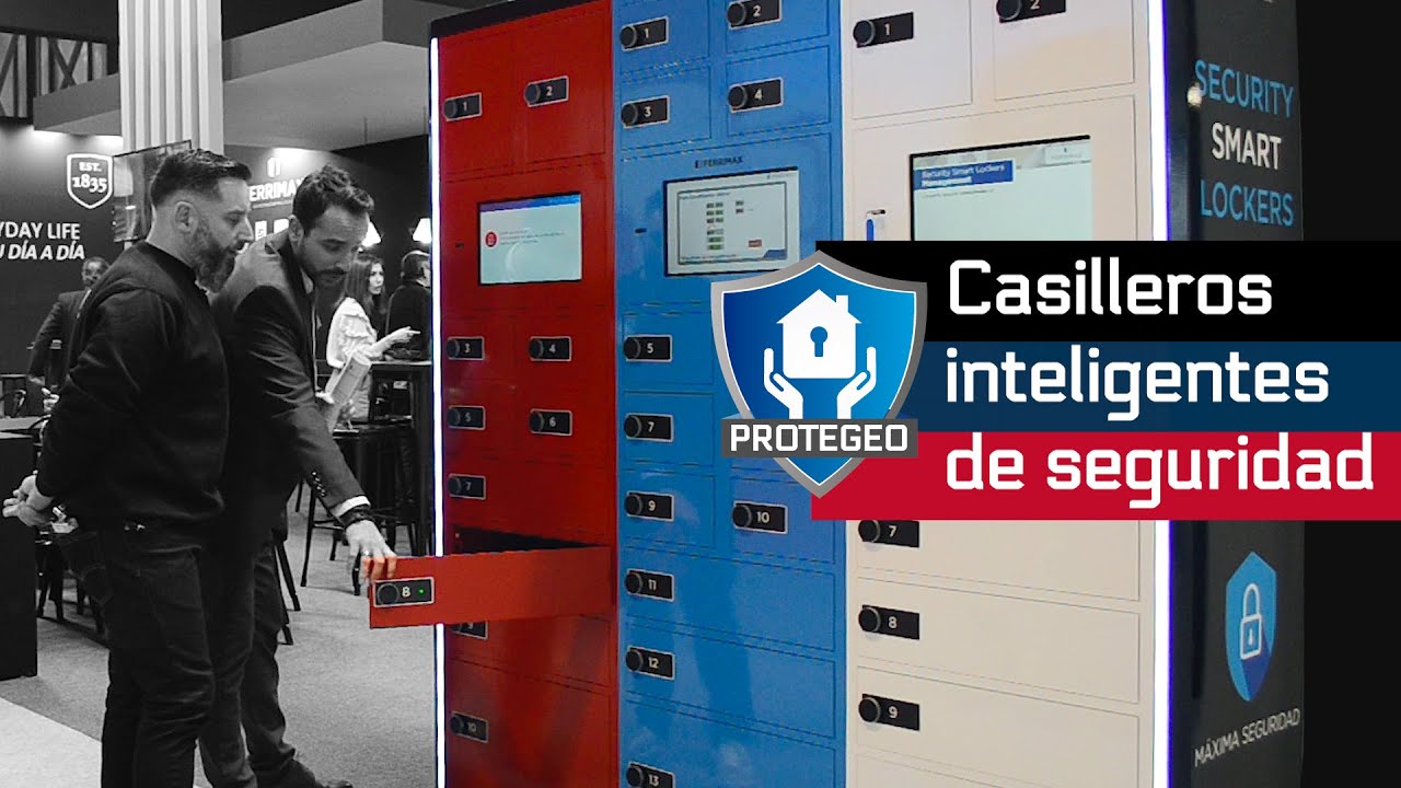 Casilleros de seguridad SMART LOCKERS -  Las Consignas de Electrónicas de Ferrimax