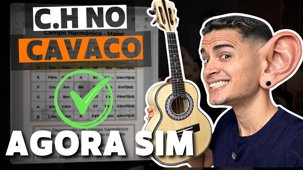 ENTENDA DE VEZ COMO USAR O C.H NO CAVAQUINHO