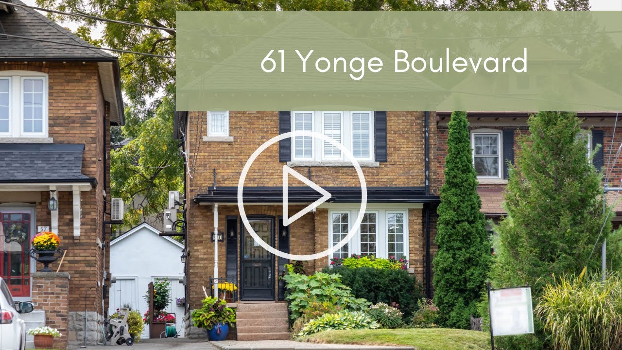 Take a tour with Julie of 61 Yonge Boulevard