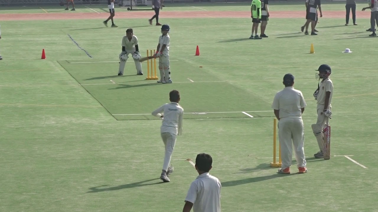Power Hitting in under 12 cricket Match [ Young cricket talent ]