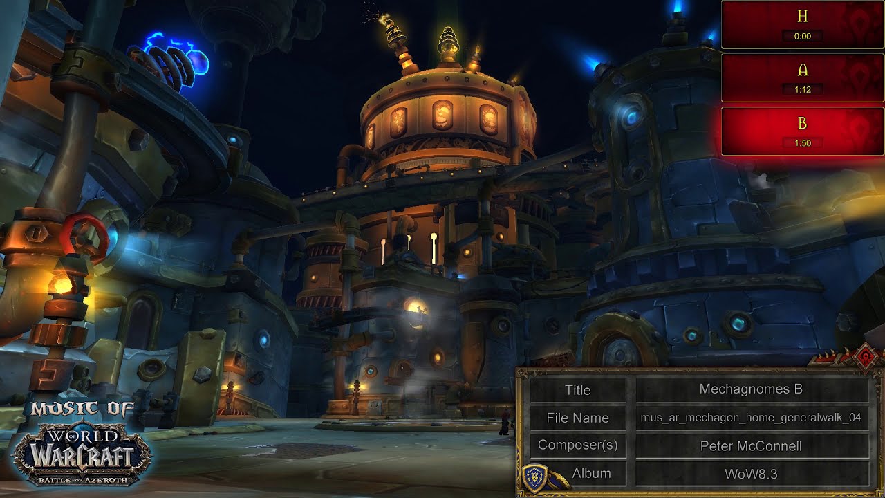 Mechagnomes (Allied Race) - Music of WoW: Visions of N'Zoth