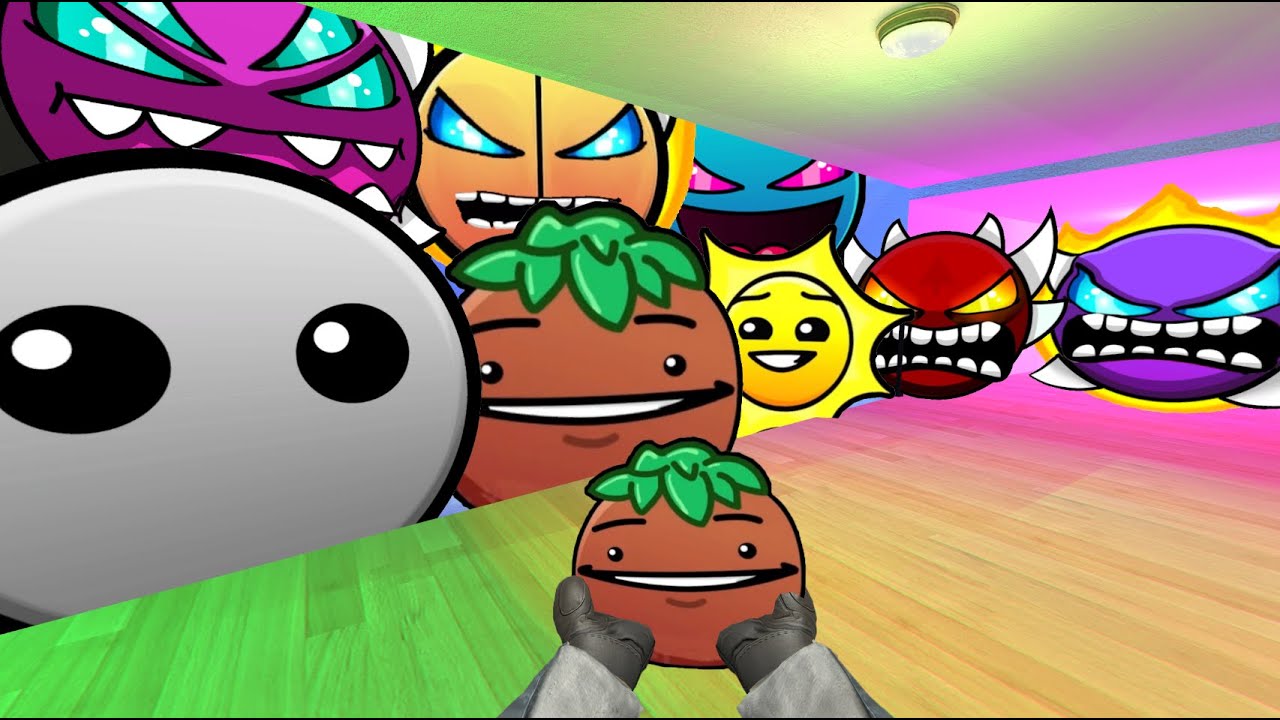 Спасаем LeafFace из Geometry Dash Emoji 