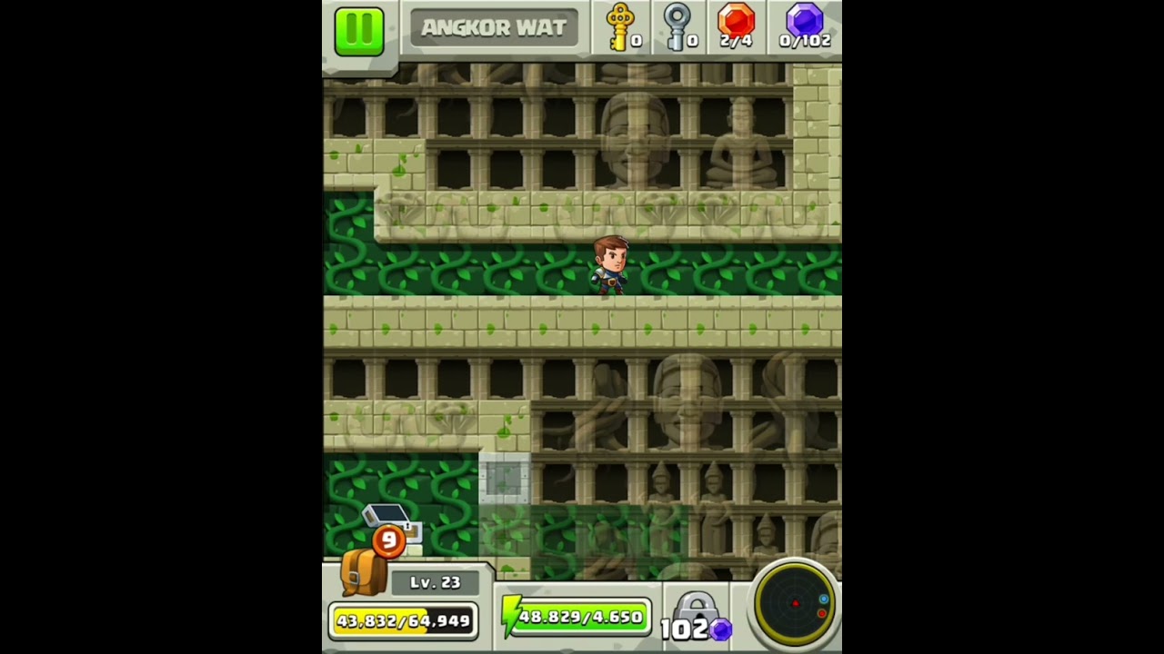 Diamond Quest Daily #9 (secret paths visible)