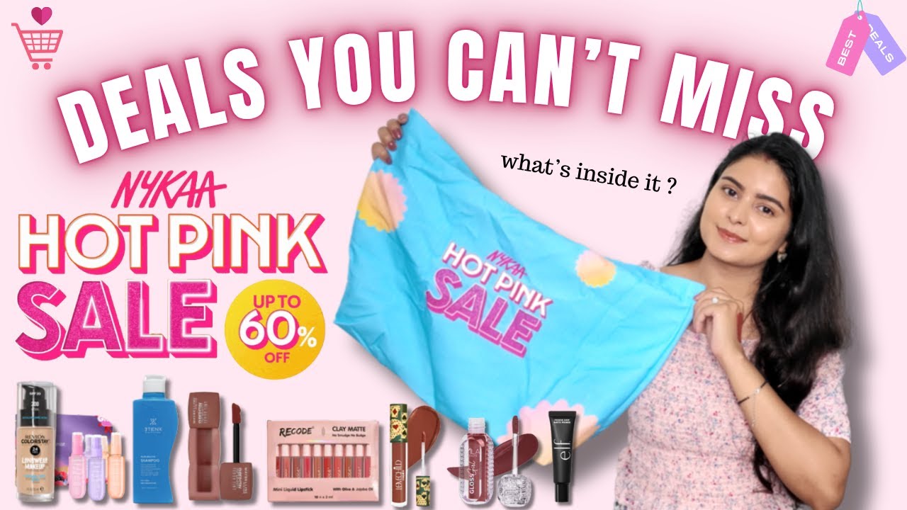 NYKAA HOT PINK SALE - JULY 2025 | What is in my Nykaa Bag ? #NykaaDeal