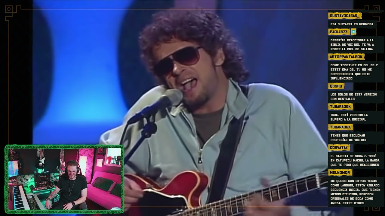 AMERICANO reacciona a Genesis (MTV) - Soda Stereo