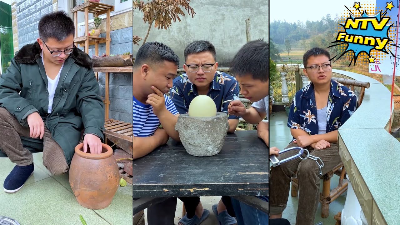 NTV Funny | Chinese Funny Video | Husband & Wife Funny Chinese 2021 EP04