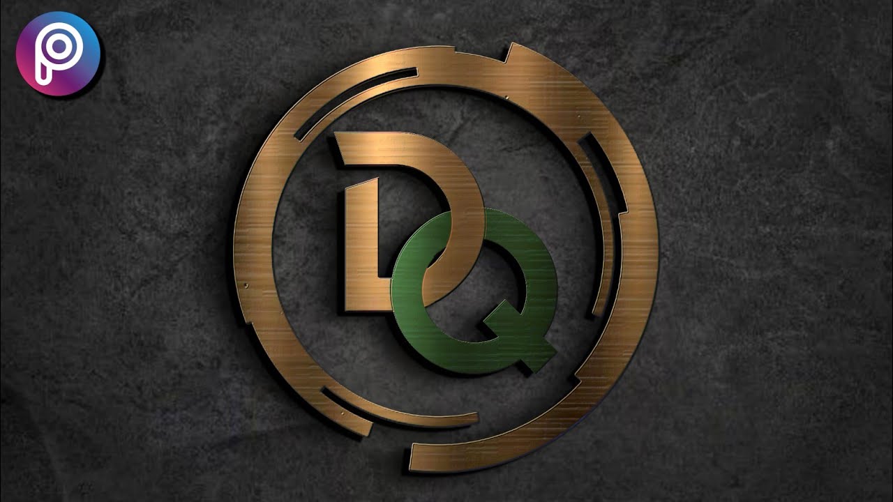 3D TEXT LOGO DESIGN In Picsart | Create a Logo on Android | Photo Editing | Picsart Tutorial