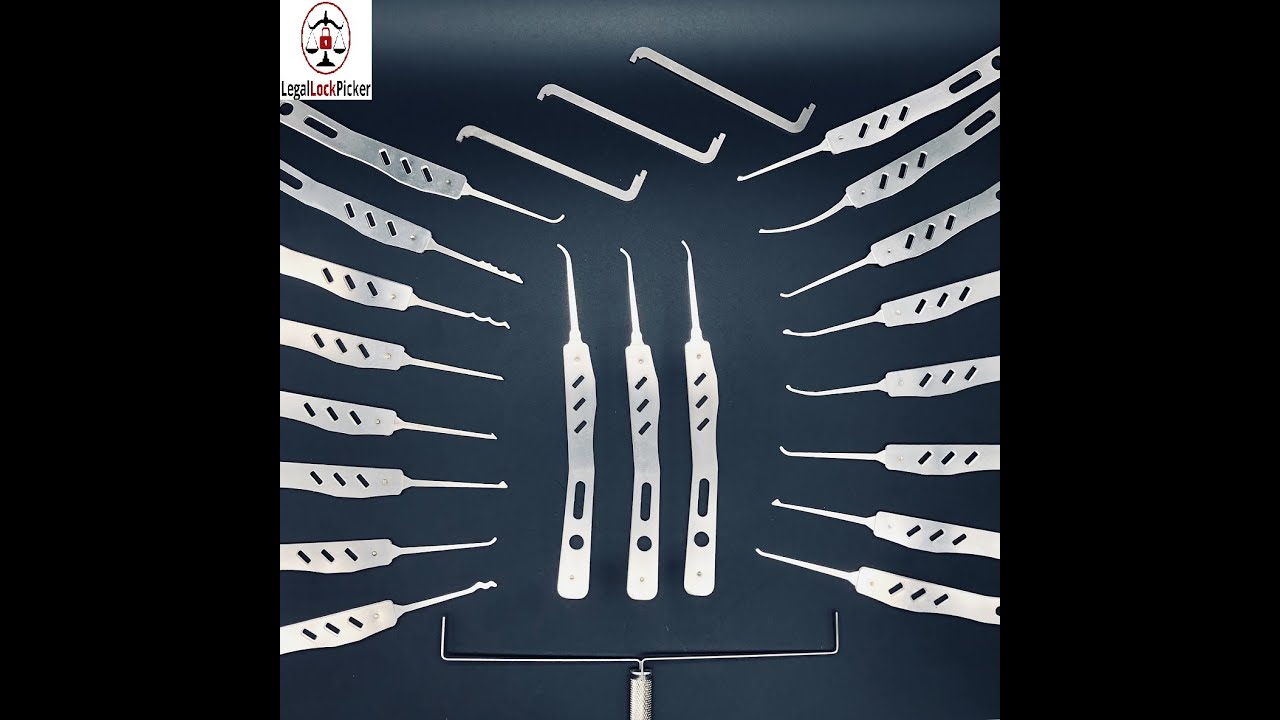 [050] Law Lock Tools Tipene Hook set PRO