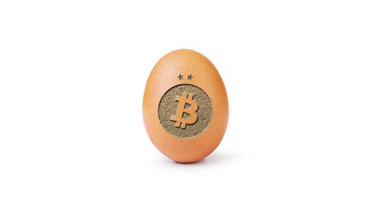 World Record Egg Crypto BTC - MCap $10 Billion MINTED!