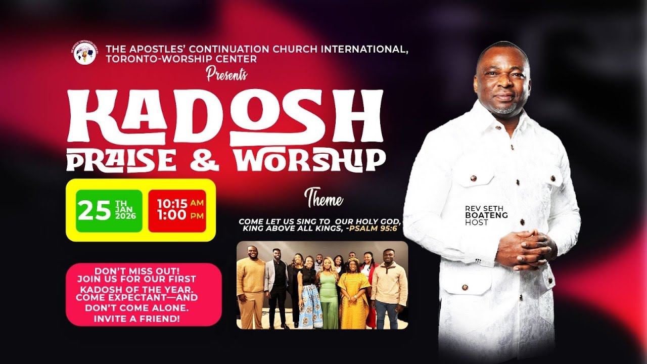Welcome To Sunday Service | YouTube | January 25th, 2026