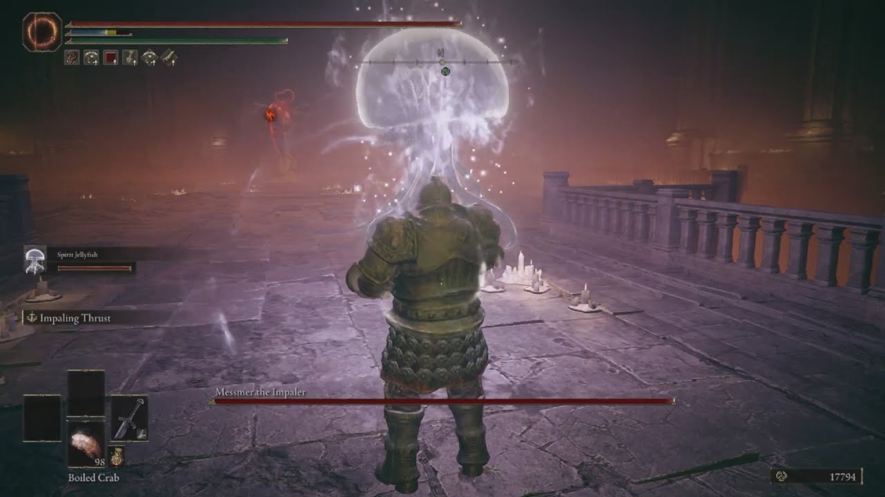 Elden Ring DLC, Messmer while taking double damage (Daedicar's Woe)