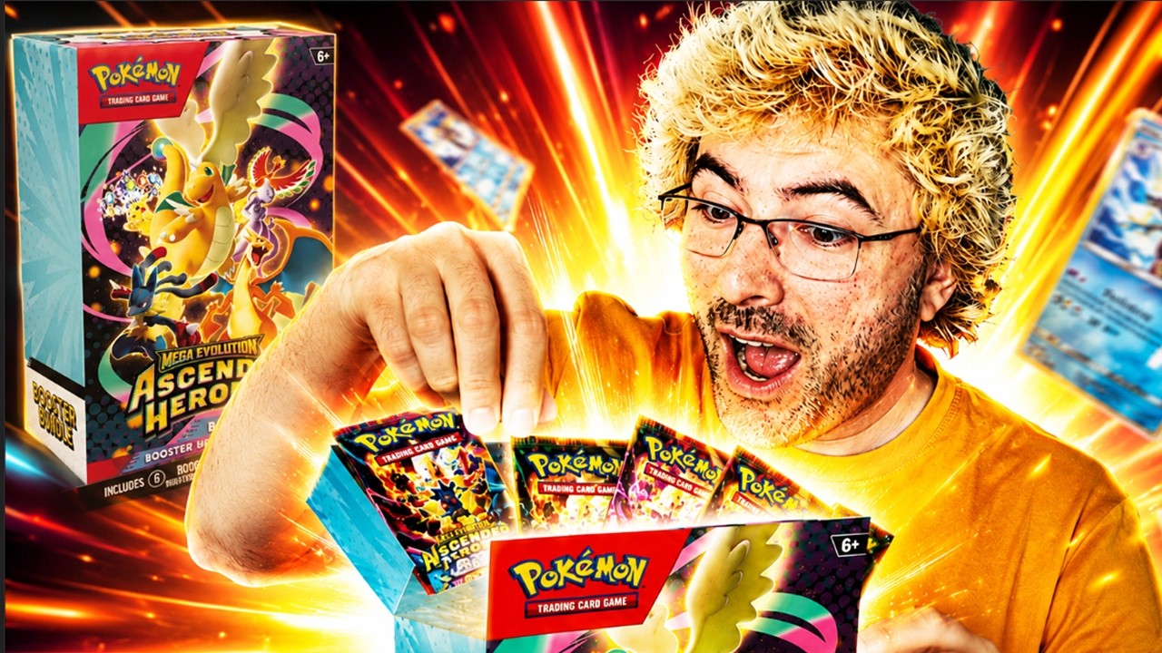 Открываю свой первый бустерный набор POKEMON ASCENDED HEROES!!