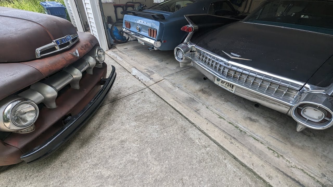 Old car troubles -- 1-for-3 on going to the car show
