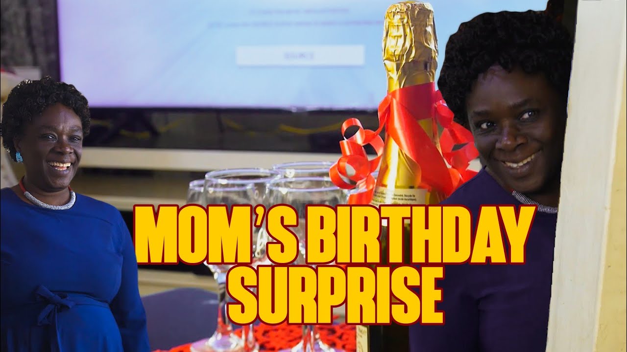 SURPRISING MY MOM ON HER BIRTHDAY/ HAPPY BIRTHDAY MOM ♥️/ SUPRISE/ SINGING