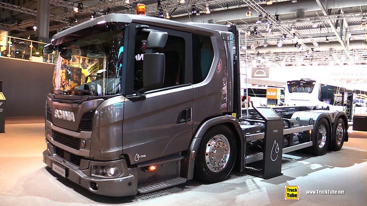 2019 Scania L340 B6x2 CNG Tractor - Exterior and Interior Walkaround - 2019 IAA Hannover