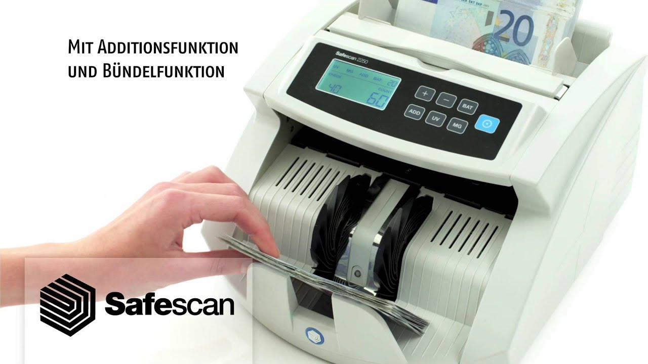 Safescan 2250 Banknotenz&auml;hler