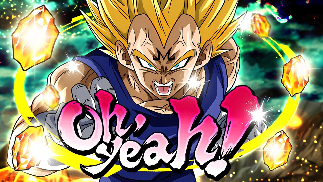 SUMMONING UNTIL SAIYAN DAY DOKKANFEST LR MAJIN VEGETA + SSJ2 GOKU IS RAINBOW!! (Dokkan Battle)