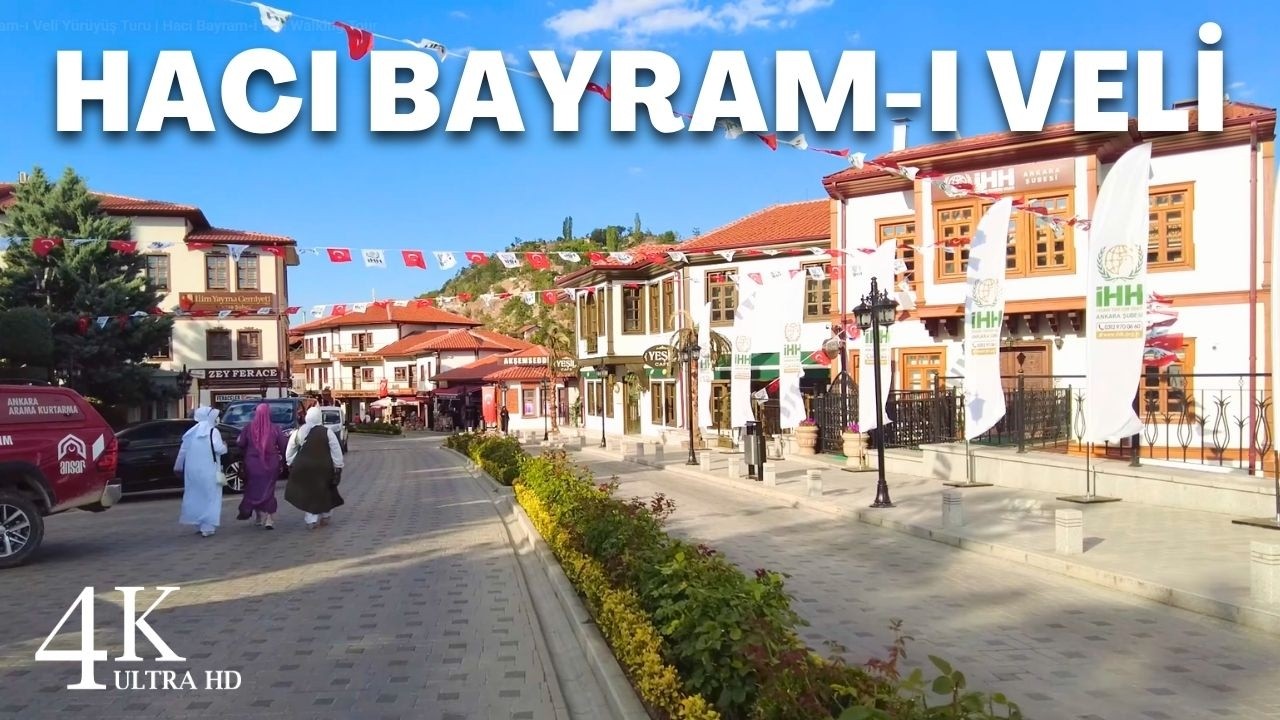 4K Анкара Хаджи Байрам-и Вели пешеходная экскурсия