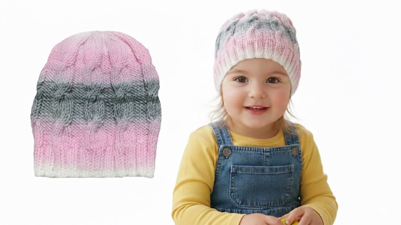 Örgülü bebek beresi yapımı. Knitted baby hat making.#kız#erkek#çocuk#knitting #baby 