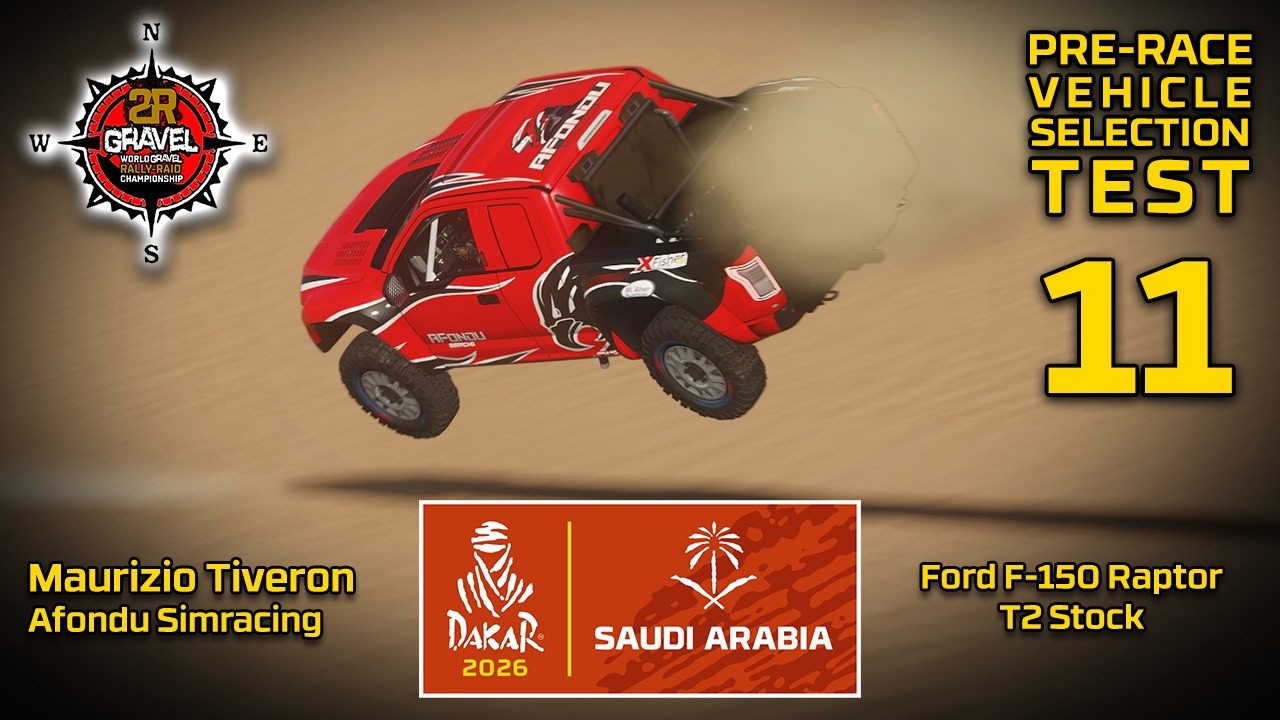 RW Gravel Dakar 2026 - TEST ::: Ford F-150 Raptor