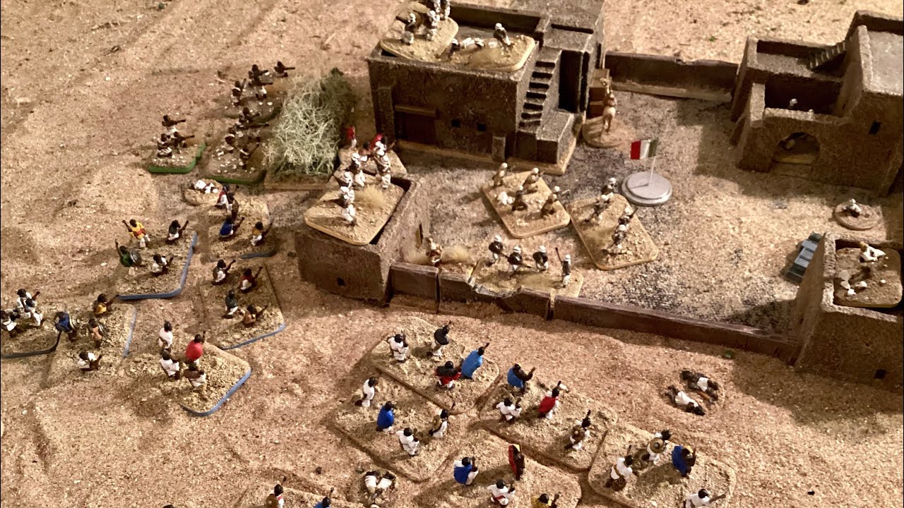 Military  Wargaming French Somaliland Episode 13 Last Stand at ALARGI