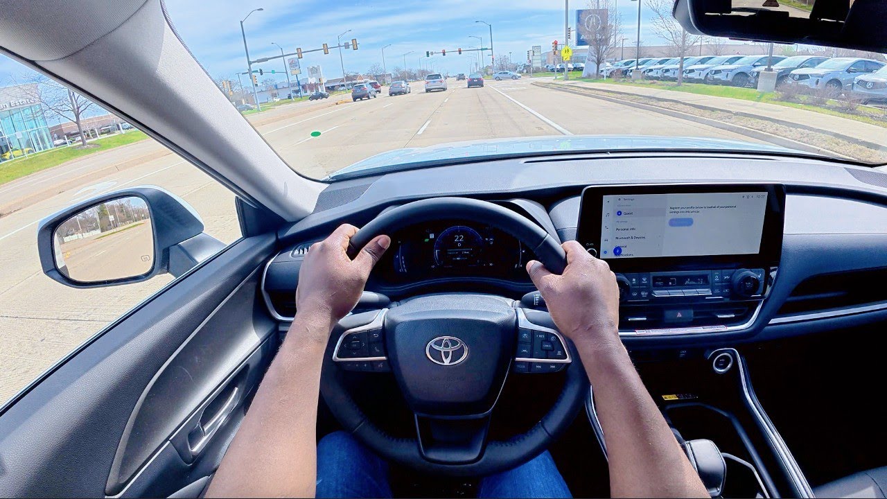 🚘 2025 Toyota Grand Highlander XLE AWD - POV Test Drive (Binaural Audio)