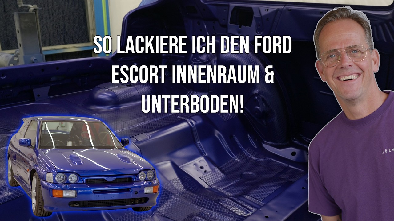 Ford Escort RS Cosworth | Basislack im Innenraum & Unterboden