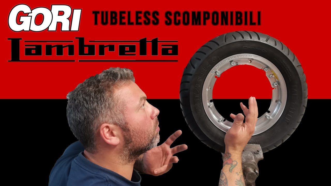 Anteprima cerchi tubeless scomponibili Gori Elaborazioni Lambretta