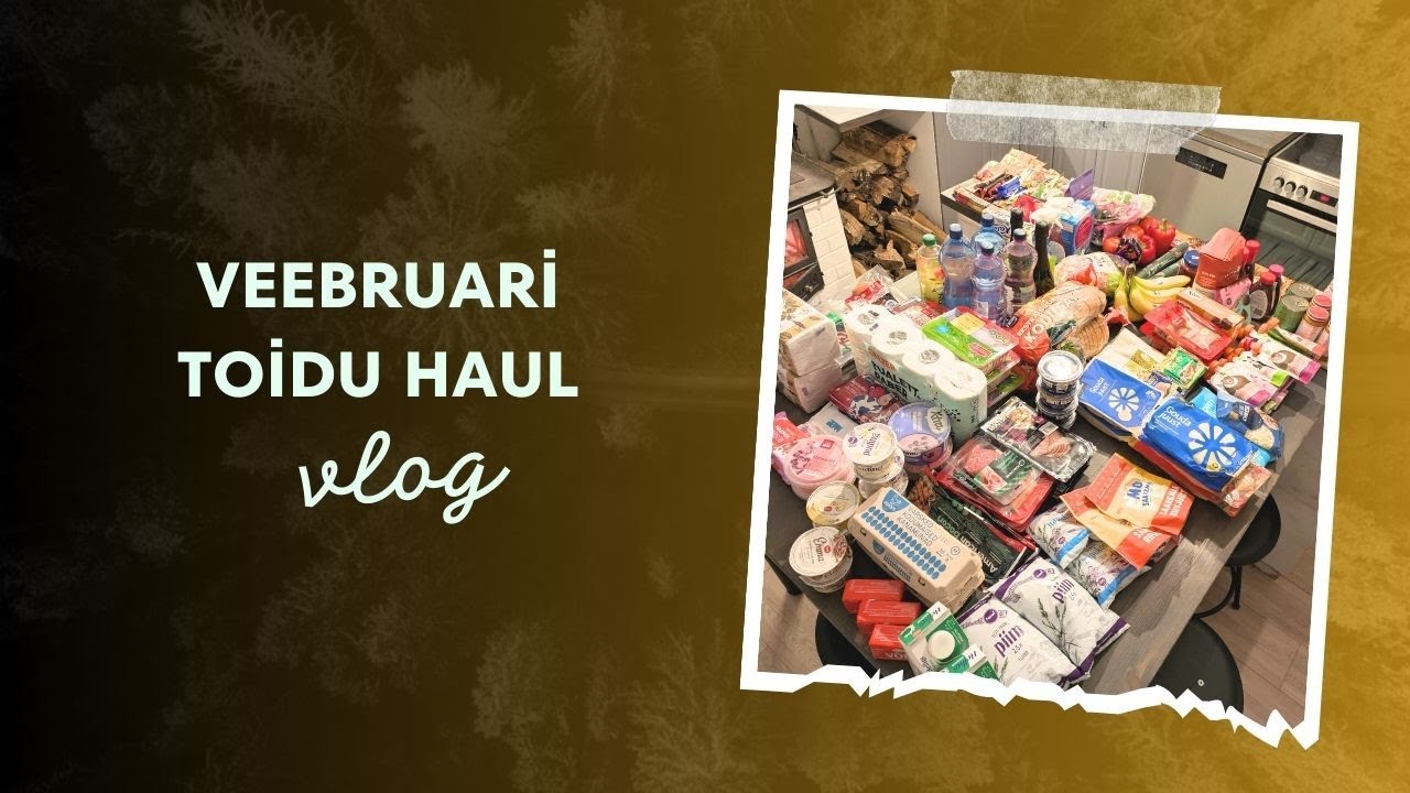 Vlog: Toidu haul/ Kriisi- ja rahajutud