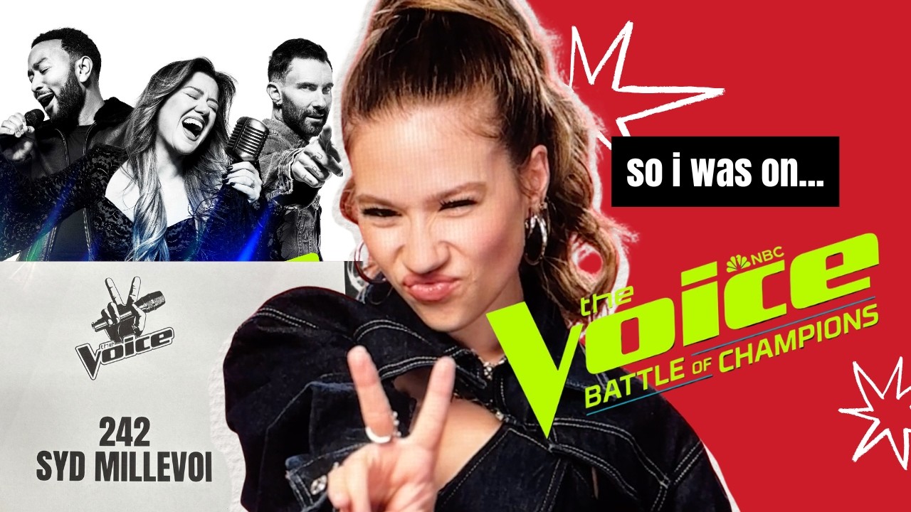 I Auditioned for The Voice Battle of Champions | Syd Millevoi Vlog
