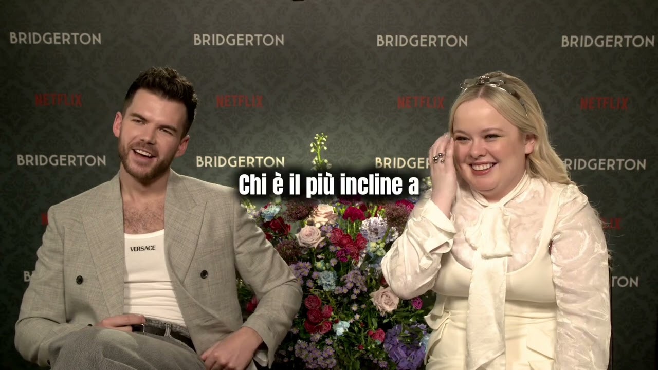 Intervista a Nicola Coughlan e Luke Newton, Penelope e Colin di Bridgerton