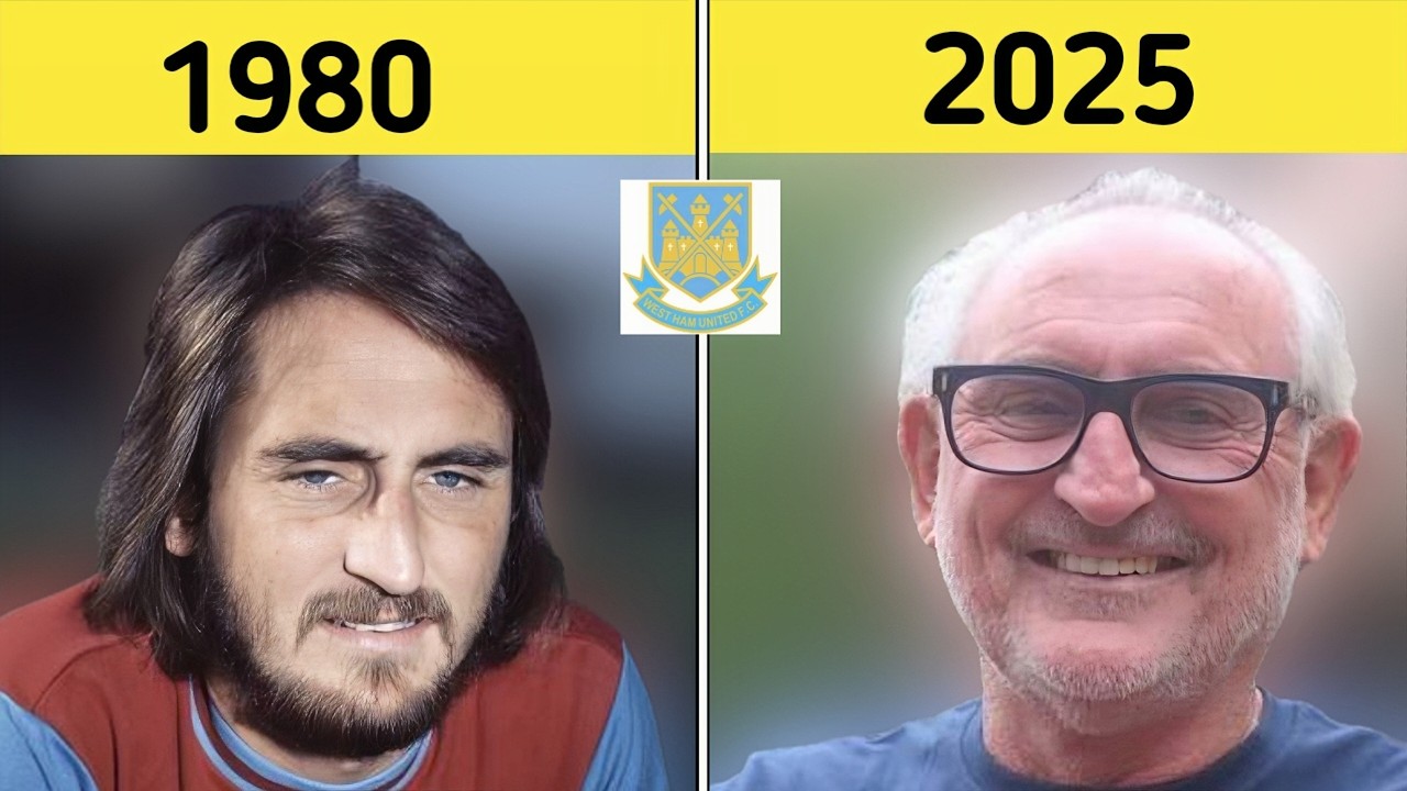 West Ham United Legends | 1980–81 Then & Now Comparison