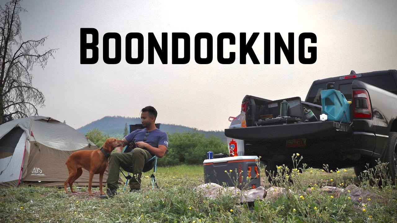 Boondocking Dispersed Campout with My Vizsla | Video 136