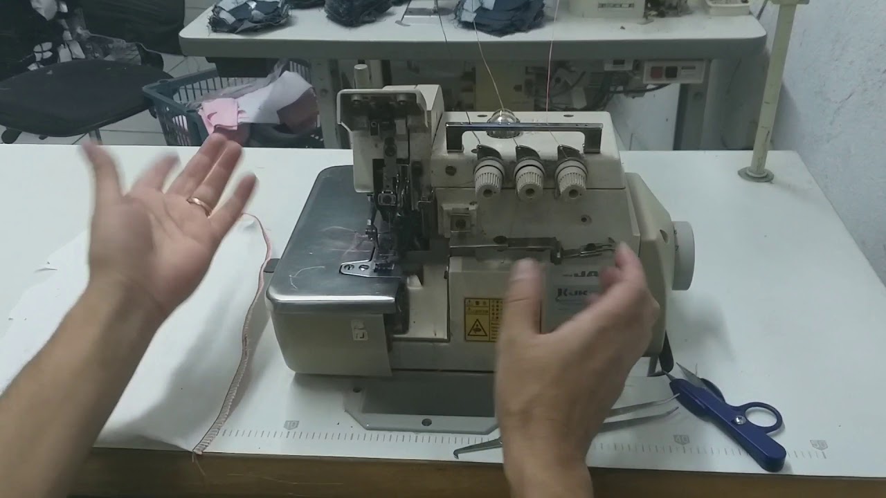 REGULAGEM DO PONTO DA OVERLOCK