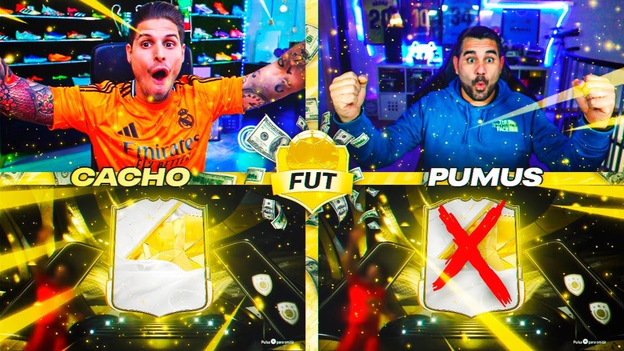 QUIEN PIERDA DESCARTA ICONO!! | FUT DRAFT MILLONARIO VS PUMUS!! | FC 25